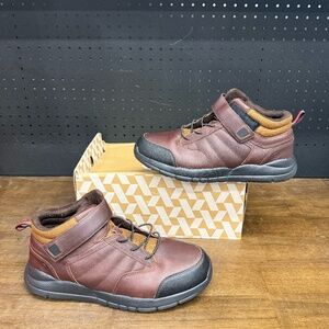 New W/ Box! Men's Anodyne Extra Wide Whiskey Brown Outdoor Trail Boots Size 10.5